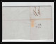 41325 Lettre LAC Allemagne Deutschland Quackenbruck Quakenbruck POUR HAMBURG 1848 - Entry Postmarks