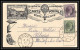 41695 Luxembourg (luxemburg) Ballon Baloon Roodt 1927 Aviation PA Poste Aérienne Airmail Carte Postale (postcard) - Storia Postale