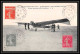41868 Paris1936 Semeuse Piquaga à Cheval Antoinette 3 France Aviation Poste Aérienne Airmail Carte Postale (postcard) - Storia Postale