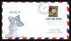 6453/ Espace (space Raumfahrt) Lettre (cover) 17/4/1972 Apollo 16 Woomera Australie (australia)  - Oceania