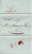 TURQUIE - 1846 - LETTRE IMPRIMEE ! PURIFIEE (CACHET NETO DI FUORA ET DI DENTRO) MARQUE SUP ! De CONSTANTINOPLE => GENOVA - ...-1858 Prefilatelia