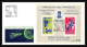 11361/ Espace (space) Lettre (cover) Fdc Astronautica Occidental Non Dentelé (imperforate) Paraguay 24/9/1964 - Sud America