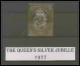 461 Staffa Scotland The Queen's Silver Jubilee 1977 OR Gold Stamps Monarchy United Kingdom Charles 2 Type 1 Neuf** Mnh - Emissions Locales