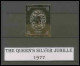 462 Staffa Scotland The Queen's Silver Jubilee 1977 OR Gold Stamps Monarchy United Kingdom Charles 2 Type 2 Neuf** Mnh - Scotland