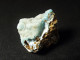 Sénégalite On Turquoise TL ( 2 X 1.5 X 2 Cm ) Kourou Diakouma Mountain, Falémé River Basin, Tambacounda Region - Senegal - Minerals