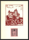 85580/ Maury N°4/6 Grève De Saumur 1953 Rose Chateau Castle Serie Sur 3 Cartes Anniversaire - Andere & Zonder Classificatie