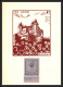 85585/ Maury N°4/6 Grève De Saumur 1953 Violet Sur 3 Cartes Anniversaire Chateau Castle RR - Autres & Non Classés