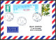 74096 Mixte Atm Marianne Bicentenaire 10/2/1997 Pamandzi Mayotte Echirolles Isère Lettre Cover Colonies  - Cartas & Documentos