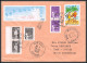 74428 Mixte Briat Luquet Atm Mayotte St Pierre 22/5/1998 Saul Guyane Echirolles Griffe Isère Lettre Cover Colonies - 1997-2004 Marianne Of July 14th