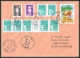 74429 Mixte Briat Luquet Mayotte St Pierre 22/5/1998 Saul Guyane Echirolles Isère Lettre Cover Colonies - 1997-2004 Maríanne Du 14 Juillet