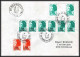 74646 3/3/1986 Liberté Saint Pierre Et Miquelon Mixte Echirolles Isère Lettre Cover Colonies - Briefe U. Dokumente