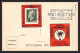 74935 N°365 Prince Raigner III 4 Vignette REINATEX 1952 Lot De 4 Porte Timbre Stamp Holders Lettre Cover Monaco - Brieven En Documenten