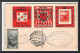 Delcampe - 74926 (1) REINATEX 1952 Joli Lot Collection Vignette Porte Timbre Stamp Holder Lettre Cover Monaco France Italia - Covers & Documents