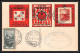 Delcampe - 74926 (2) REINATEX 1952 Joli Lot Collection Vignette Porte Timbre Stamp Holder Lettre Cover Monaco France Italia - Brieven En Documenten