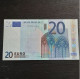 Billet De 20 Euros 1ère Série 2002 M. Draghi Estonie - Estonia