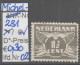 1935 - NIEDERLANDE - FM/DM  "Fliegende Taube" 1 1/2 C Grau - O Gestempelt - S. Scan (281o 01-06 Nl) - Gebruikt