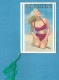 H-0700 * Calendario 1962 6,2 X 8,9 Cm "AL MARE" Parrucchiere Dimech Carmelo Mariella, Roma, Pin-up Girls Ragazze Bikini - Small : 1961-70