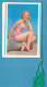 H-0700 * Calendario 1962 6,2 X 8,9 Cm "AL MARE" Parrucchiere Dimech Carmelo Mariella, Roma, Pin-up Girls Ragazze Bikini - Small : 1961-70