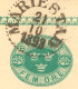 SCHWEDEN 1893 "MARIESTAD" K1, Kleiner Type,  Glasklar A. 5 (FEM) Öre Grün GA-Postkarte, Pra.    SWEDEN VILLAGE POSTMARKS - 1885-1911 Oscar II