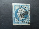 H2 - Présidence YT 10 25c Bleu - Bel Exemplaire Oblitéré Losange PC 1102 Dijon - 1852 Louis-Napoleon