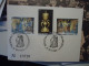 CYPRUS   BIG  COMMEMORATIVE CARDS  MAKARIOS   1983 - Storia Postale