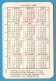 H-0700 * Calendario 1968 - 6,5 X 9,5 Cm - "EuropaHotel", Germania/Austria - Tamaño Pequeño : 1961-70