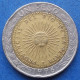 ARGENTINA - 1 Peso 1996 KM# 112.1 Monetary Reform (1992) - Edelweiss Coins - Argentinië