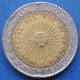 ARGENTINA - 1 Peso 1996 KM# 112.1 Monetary Reform (1992) - Edelweiss Coins - Argentina