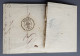 L104 LETTRE 1849 DAGUETAINE & Cie à Banque DUGUE & CHENOU Timbre à Date Type 13 ORLEANS COSNE Taxée à 4 Décimes - Unclassified