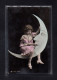 (06/02/24) THEME ASTRONOMIE-CPA FANTAISIES - SERIE DE 6 CARTES SUR LA LUNE - Astronomy