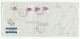 Multi OFFICiAL STAMPS Reg EGYPT Covers To Germany GB (2 Cover) - Brieven En Documenten