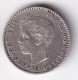 MONEDA DE ESPAÑA DE 50 CENTIMOS DEL AÑO 1900 DE ALFONSO XIII - ESTRELLAS 0-0 (COIN) SILVER-PLATA-ARGENT - First Minting