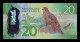 Nueva Zelanda New Zealand 20 Dollars 2016 Pick 193a Polymer Sc Unc - New Zealand