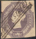 28 - SG: 59 Used 1854 Fine Four Margins Gordon Street Penny Post Postmark - Gebruikt