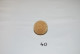 C40 Ancienne Boule De Jeu - Cochonnet - Diam 3,5cm - Boule/Pétanque