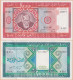Mauritania Set Of 2 Unissued Banknotes - 1000 Ouguiya 1981 P-3D, 1000 Ouguiya 1989 P-7A UNC - Mauritanie