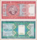 Mauritania Set Of 2 Unissued Banknotes - 1000 Ouguiya 1981 P-3D, 1000 Ouguiya 1989 P-7A UNC - Mauritania