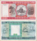 Mauritania Set Of 2 Unissued Banknotes - 1000 Ouguiya 1981 P-3D, 1000 Ouguiya 1989 P-7A UNC - Mauritanie