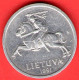 Lituania - Lietuva - Lithuania - 1991 - 1 Centas - QFDC/aUNC - Come Da Foto - Lituanie