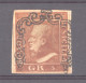 Italie  -  Sicile  :  Yv  21e  (o)   Brun Rouge - Sicilia