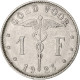 Belgique, Franc, 1923, Nickel, TB, KM:90 - 1 Franco