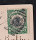 Panama Canal Zone 1912 Picture Postacrd 1c Overprint Right Imperforated ANEON HOSPITAL X PITTBURGH USA - Kanaalzone