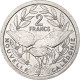 Nouvelle-Calédonie, 2 Francs, 1987, Paris, Aluminium, SUP+, KM:14 - New Caledonia