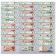 China Banknote 1980 The 4th Set Of RMB Paper Money Fluorescent Version Full Set Of 27 Sheets Banknotes 27Pcs - Cina