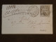 DI 12 FRANCE BELLE  LETTRE  TELEGRAMME   1890  A PARIS     + +++AFF. INTERESSANT+++ - Telegraaf-en Telefoonzegels