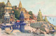 INDE - Benarés - Vue D'ensemble - Carte Postale Ancienne - Inde