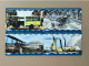 Singapore SMRT TransitLink Metro Train Subway Ticket Card, The History Of Singapore Transport, Set Of 4 Used Cards - Singapore