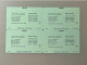 Singapore SMRT TransitLink Metro Train Subway Ticket Card, The History Of Singapore Transport, Set Of 4 Used Cards - Singapur