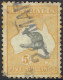 AUSTRALIA 1932 KGV 5s Kangaroo, Grey & Yellow-Orange SG135 Used - Oblitérés