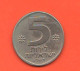 Israel  5 Lirot 1979 Israele Nickel  Coin - Israel
